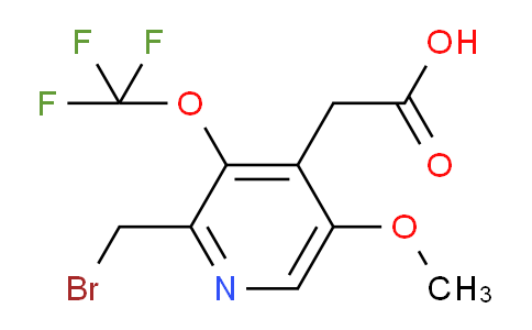 AM63808 | 1804469-24-6 | 2-(Bromomethyl)-5-methoxy-3-(trifluoromethoxy)pyridine-4-acetic acid