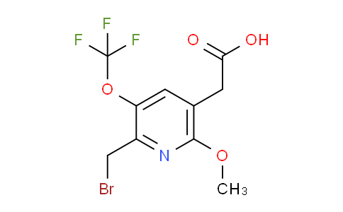 AM63809 | 1805918-08-4 | 2-(Bromomethyl)-6-methoxy-3-(trifluoromethoxy)pyridine-5-acetic acid