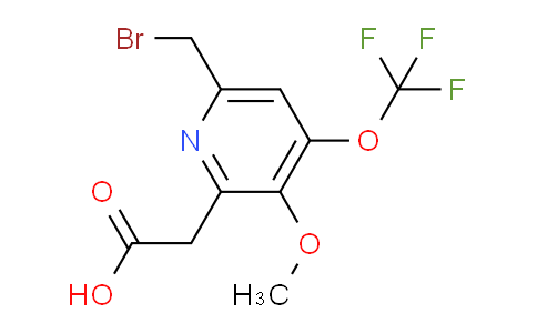 AM63810 | 1806747-83-0 | 6-(Bromomethyl)-3-methoxy-4-(trifluoromethoxy)pyridine-2-acetic acid