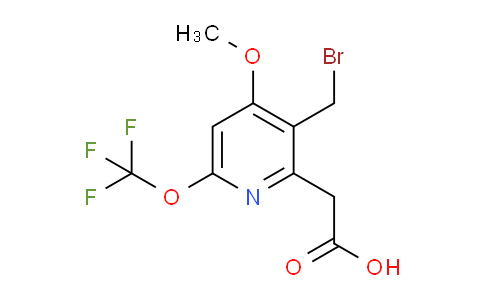 AM63816 | 1806748-22-0 | 3-(Bromomethyl)-4-methoxy-6-(trifluoromethoxy)pyridine-2-acetic acid