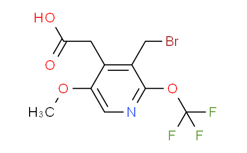 AM63817 | 1805918-18-6 | 3-(Bromomethyl)-5-methoxy-2-(trifluoromethoxy)pyridine-4-acetic acid