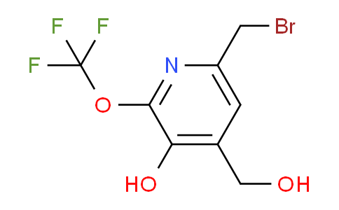 AM63818 | 1804800-40-5 | 6-(Bromomethyl)-3-hydroxy-2-(trifluoromethoxy)pyridine-4-methanol