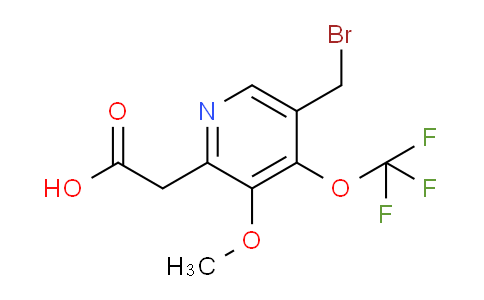 AM63819 | 1805918-19-7 | 5-(Bromomethyl)-3-methoxy-4-(trifluoromethoxy)pyridine-2-acetic acid