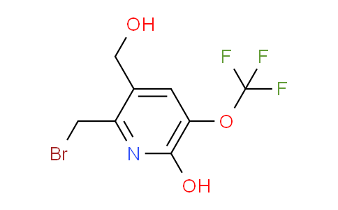 AM63820 | 1806136-77-5 | 2-(Bromomethyl)-6-hydroxy-5-(trifluoromethoxy)pyridine-3-methanol