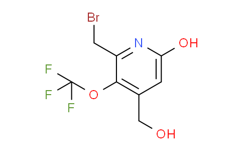 AM63821 | 1806136-72-0 | 2-(Bromomethyl)-6-hydroxy-3-(trifluoromethoxy)pyridine-4-methanol