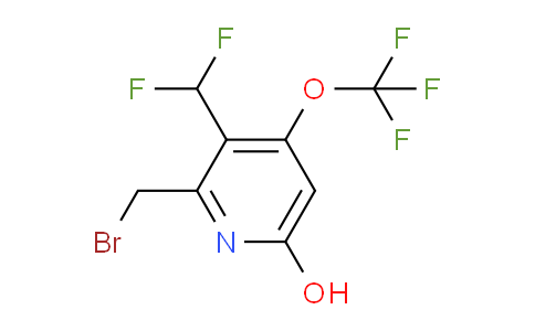 AM63825 | 1806265-44-0 | 2-(Bromomethyl)-3-(difluoromethyl)-6-hydroxy-4-(trifluoromethoxy)pyridine