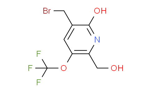 AM63826 | 1804477-34-6 | 3-(Bromomethyl)-2-hydroxy-5-(trifluoromethoxy)pyridine-6-methanol