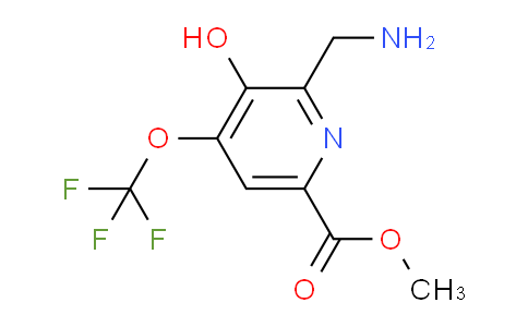 AM63831 | 1806009-76-6 | Methyl 2-(aminomethyl)-3-hydroxy-4-(trifluoromethoxy)pyridine-6-carboxylate