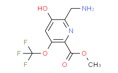 AM63840 | 1804828-56-5 | Methyl 2-(aminomethyl)-3-hydroxy-5-(trifluoromethoxy)pyridine-6-carboxylate