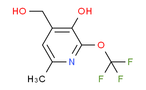 3-Hydroxy-6-methyl-2-(trifluoromethoxy)pyridine-4-methanol