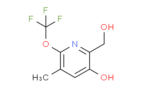 3-Hydroxy-5-methyl-6-(trifluoromethoxy)pyridine-2-methanol