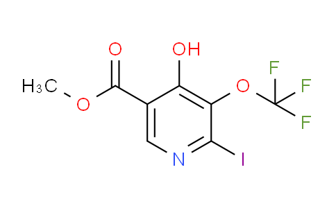 Methyl 4-hydroxy-2-iodo-3-(trifluoromethoxy)pyridine-5-carboxylate