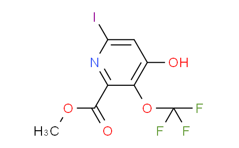 Methyl 4-hydroxy-6-iodo-3-(trifluoromethoxy)pyridine-2-carboxylate