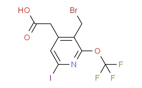 AM63868 | 1806176-93-1 | 3-(Bromomethyl)-6-iodo-2-(trifluoromethoxy)pyridine-4-acetic acid