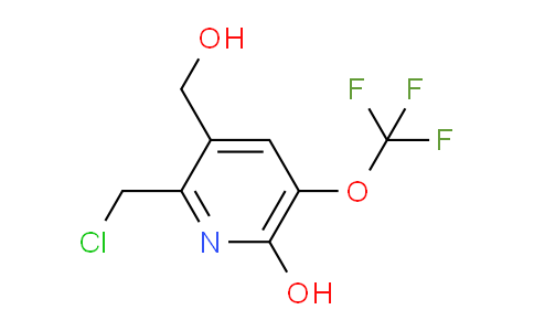 AM63875 | 1804481-17-1 | 2-(Chloromethyl)-6-hydroxy-5-(trifluoromethoxy)pyridine-3-methanol