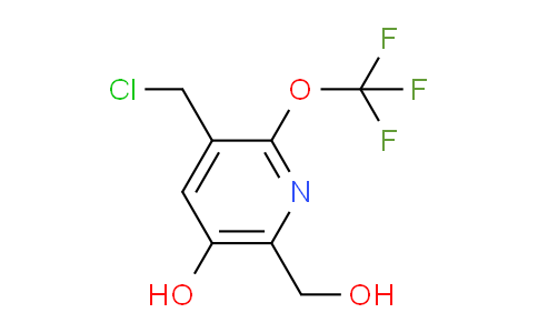 AM63882 | 1806023-18-6 | 3-(Chloromethyl)-5-hydroxy-2-(trifluoromethoxy)pyridine-6-methanol