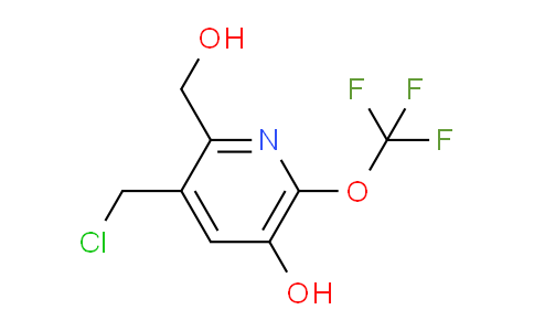 AM63884 | 1804778-26-4 | 3-(Chloromethyl)-5-hydroxy-6-(trifluoromethoxy)pyridine-2-methanol