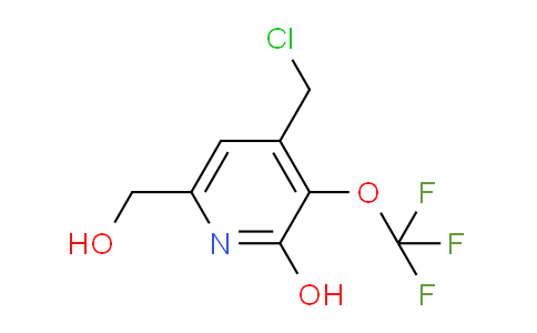 AM63886 | 1806267-46-8 | 4-(Chloromethyl)-2-hydroxy-3-(trifluoromethoxy)pyridine-6-methanol