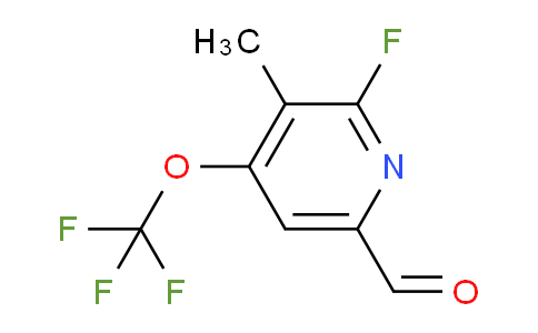 AM63887 | 1804781-28-9 | 2-Fluoro-3-methyl-4-(trifluoromethoxy)pyridine-6-carboxaldehyde