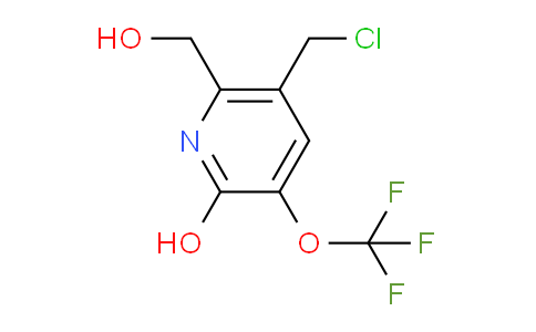 AM63890 | 1806160-67-7 | 5-(Chloromethyl)-2-hydroxy-3-(trifluoromethoxy)pyridine-6-methanol