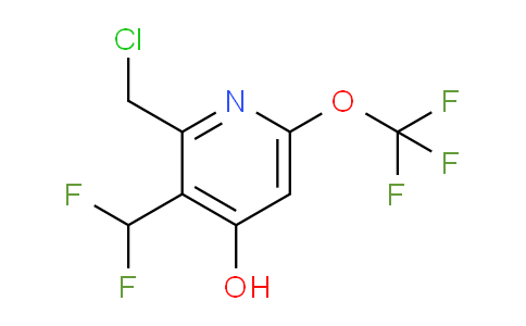 AM63891 | 1804721-70-7 | 2-(Chloromethyl)-3-(difluoromethyl)-4-hydroxy-6-(trifluoromethoxy)pyridine