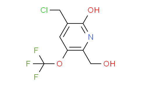 AM63894 | 1804637-93-1 | 3-(Chloromethyl)-2-hydroxy-5-(trifluoromethoxy)pyridine-6-methanol