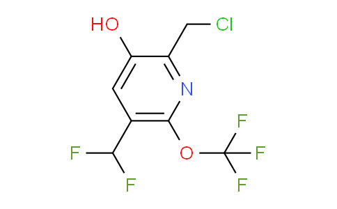 AM63895 | 1806136-49-1 | 2-(Chloromethyl)-5-(difluoromethyl)-3-hydroxy-6-(trifluoromethoxy)pyridine