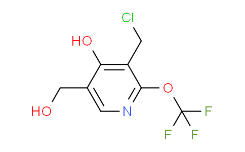AM63896 | 1806160-57-5 | 3-(Chloromethyl)-4-hydroxy-2-(trifluoromethoxy)pyridine-5-methanol
