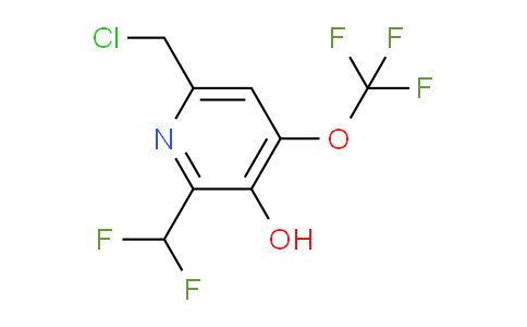 AM63897 | 1804359-56-5 | 6-(Chloromethyl)-2-(difluoromethyl)-3-hydroxy-4-(trifluoromethoxy)pyridine