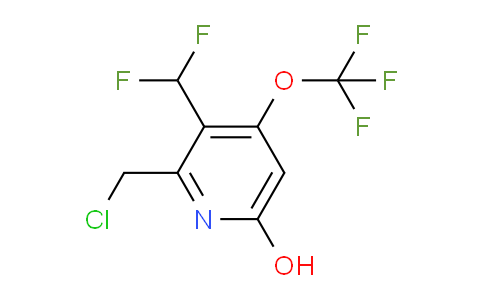 AM63904 | 1806267-05-9 | 2-(Chloromethyl)-3-(difluoromethyl)-6-hydroxy-4-(trifluoromethoxy)pyridine