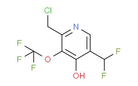AM63908 | 1804830-22-5 | 2-(Chloromethyl)-5-(difluoromethyl)-4-hydroxy-3-(trifluoromethoxy)pyridine