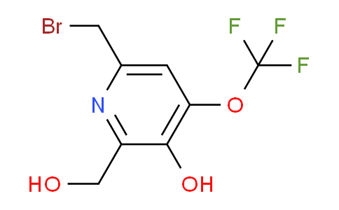 AM63909 | 1806734-12-2 | 6-(Bromomethyl)-3-hydroxy-4-(trifluoromethoxy)pyridine-2-methanol