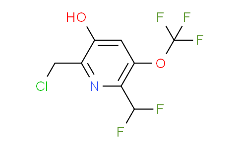 AM63912 | 1804721-85-4 | 2-(Chloromethyl)-6-(difluoromethyl)-3-hydroxy-5-(trifluoromethoxy)pyridine