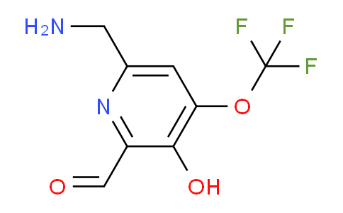 6-(Aminomethyl)-3-hydroxy-4-(trifluoromethoxy)pyridine-2-carboxaldehyde