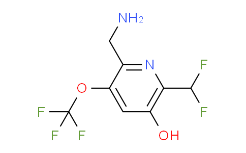 AM63942 | 1804629-37-5 | 2-(Aminomethyl)-6-(difluoromethyl)-5-hydroxy-3-(trifluoromethoxy)pyridine