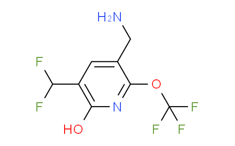 AM63947 | 1804807-48-4 | 3-(Aminomethyl)-5-(difluoromethyl)-6-hydroxy-2-(trifluoromethoxy)pyridine