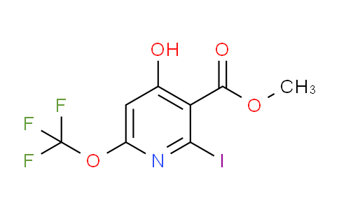 Methyl 4-hydroxy-2-iodo-6-(trifluoromethoxy)pyridine-3-carboxylate
