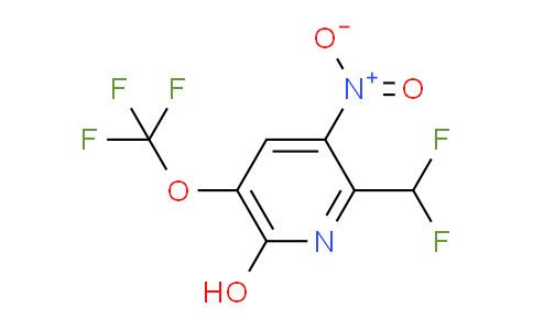 AM63957 | 1804438-10-5 | 2-(Difluoromethyl)-6-hydroxy-3-nitro-5-(trifluoromethoxy)pyridine