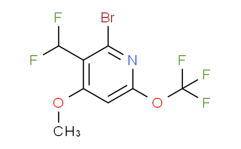AM63973 | 1804000-21-2 | 2-Bromo-3-(difluoromethyl)-4-methoxy-6-(trifluoromethoxy)pyridine