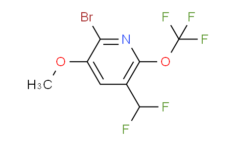 AM63986 | 1806143-03-2 | 2-Bromo-5-(difluoromethyl)-3-methoxy-6-(trifluoromethoxy)pyridine