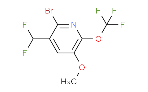 AM63994 | 1806093-14-0 | 2-Bromo-3-(difluoromethyl)-5-methoxy-6-(trifluoromethoxy)pyridine