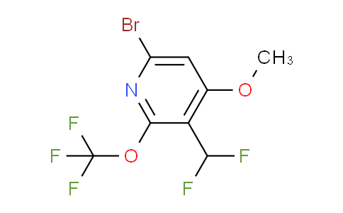 AM64000 | 1803464-25-6 | 6-Bromo-3-(difluoromethyl)-4-methoxy-2-(trifluoromethoxy)pyridine