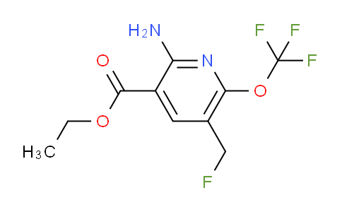 AM64003 | 1803661-47-3 | Ethyl 2-amino-5-(fluoromethyl)-6-(trifluoromethoxy)pyridine-3-carboxylate