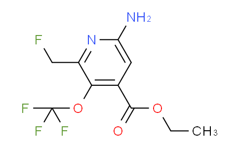 AM64007 | 1804467-56-8 | Ethyl 6-amino-2-(fluoromethyl)-3-(trifluoromethoxy)pyridine-4-carboxylate