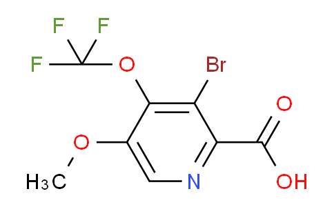 AM64011 | 1803464-47-2 | 3-Bromo-5-methoxy-4-(trifluoromethoxy)pyridine-2-carboxylic acid