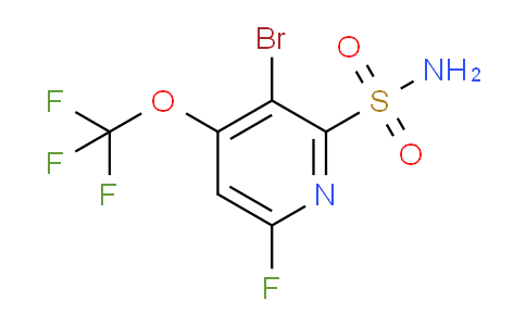 AM64012 | 1804651-54-4 | 3-Bromo-6-fluoro-4-(trifluoromethoxy)pyridine-2-sulfonamide