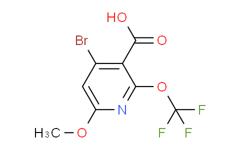 AM64013 | 1803902-14-8 | 4-Bromo-6-methoxy-2-(trifluoromethoxy)pyridine-3-carboxylic acid
