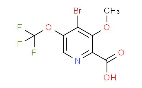 AM64014 | 1804577-14-7 | 4-Bromo-3-methoxy-5-(trifluoromethoxy)pyridine-2-carboxylic acid