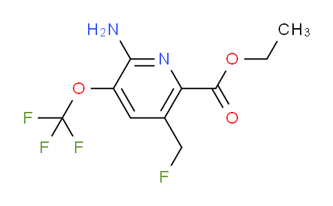 AM64015 | 1803471-34-2 | Ethyl 2-amino-5-(fluoromethyl)-3-(trifluoromethoxy)pyridine-6-carboxylate