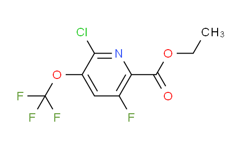 AM64019 | 1804552-46-2 | Ethyl 2-chloro-5-fluoro-3-(trifluoromethoxy)pyridine-6-carboxylate